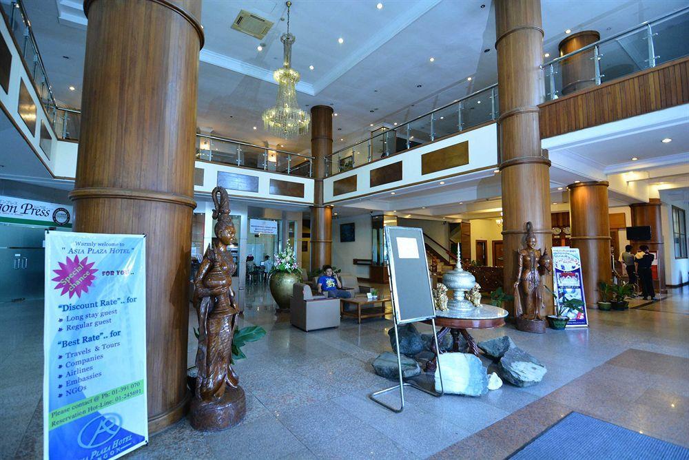 Asia Plaza Hotel Yangon Luaran gambar