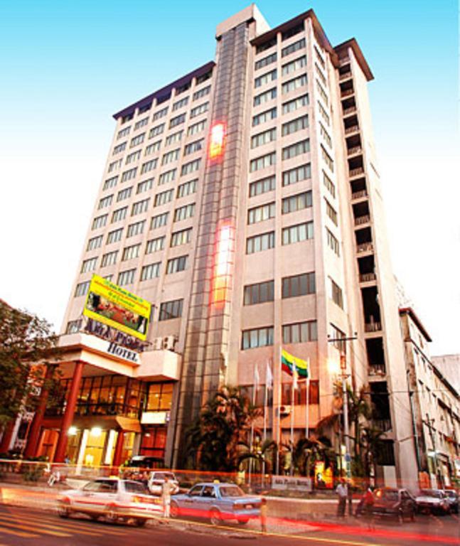 Asia Plaza Hotel Yangon Luaran gambar
