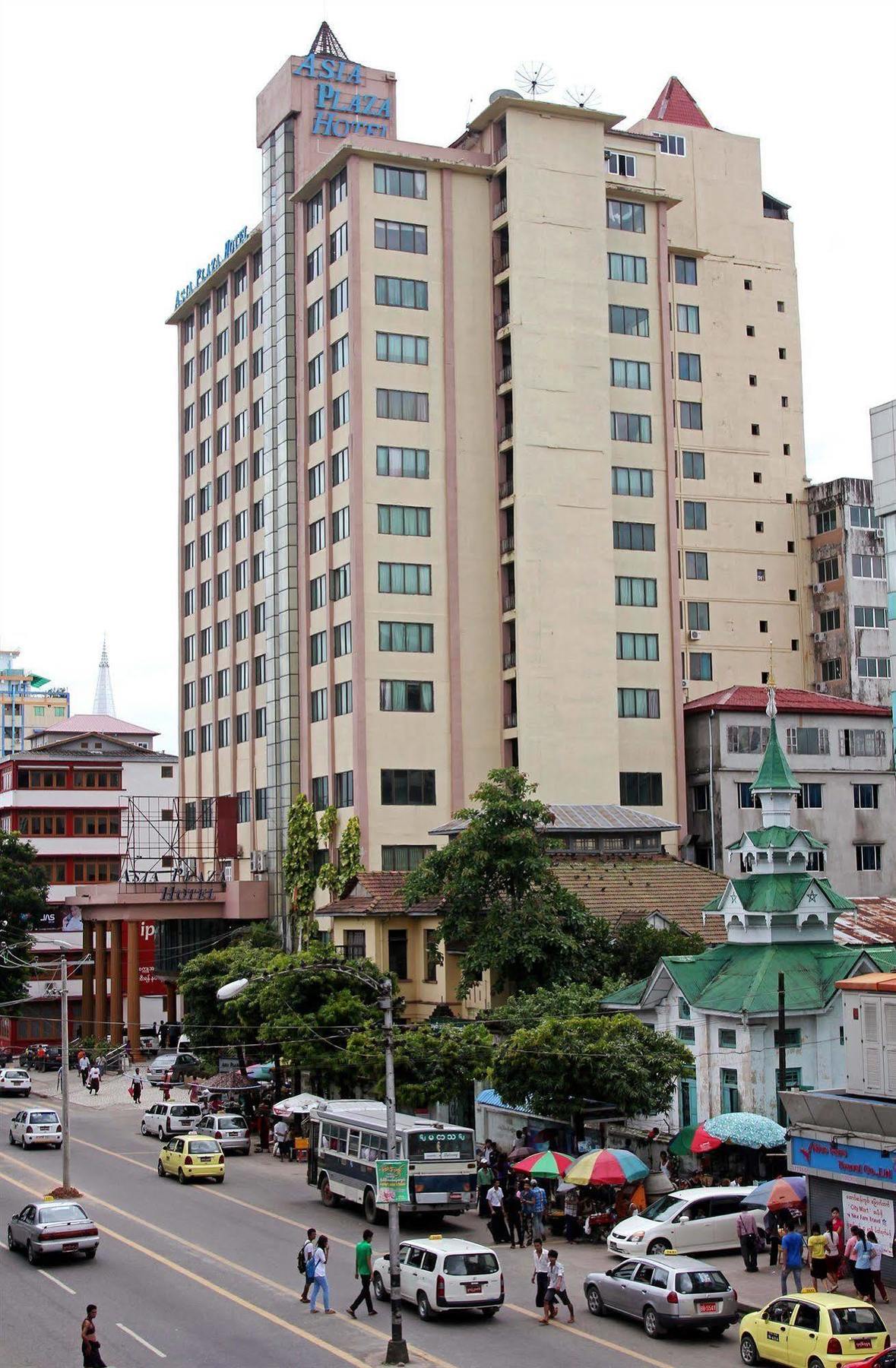 Asia Plaza Hotel Yangon Luaran gambar